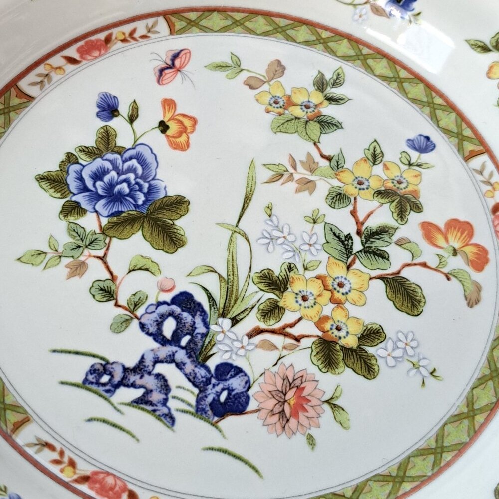 Mikasa Heritage Imari Bouquet Salad Plates F2006 set of 2 - Picture 5 of 8